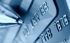 Credit cards and pen