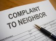 Neighbor complaint form