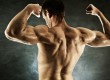 Bodybuilder posing