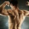 Bodybuilder posing