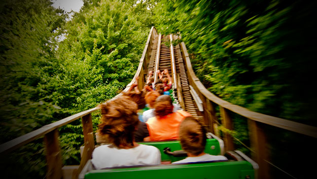 Boulder Dash roller coaster