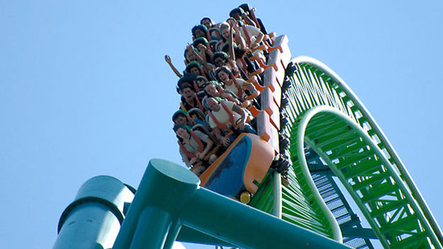 Kingda Ka roller coaster