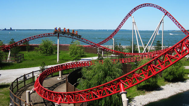 Maverick roller coaster