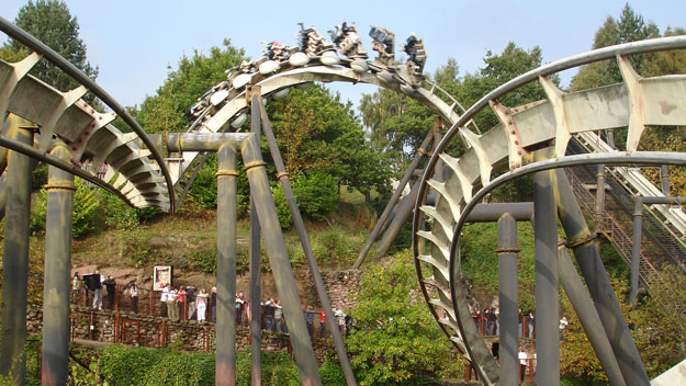 Nemesis roller coaster