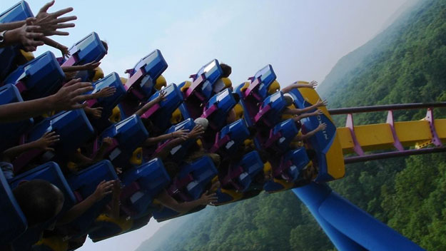Nitro roller coaster