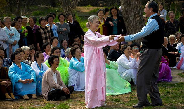 old people in north korea