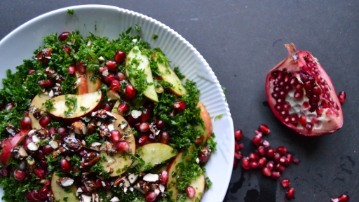 7 - Winter Kale Salad with Pomegranate2