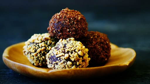 10) Salted Caramel Chocolate Truffles