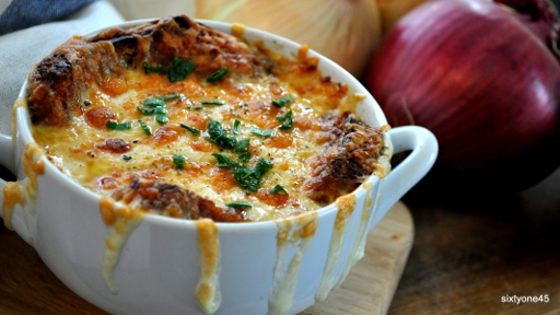 12 - French Onion Soup with Beer