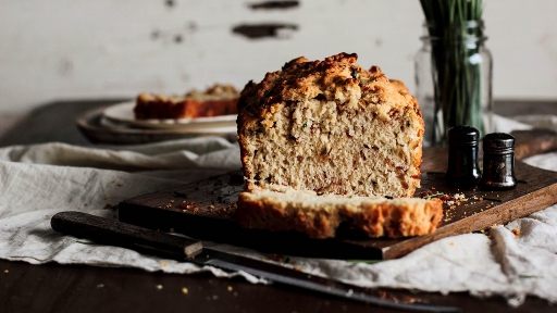 2 - Bacon and Chive Pull Apart Bread