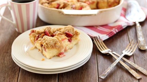 8 - Strawberry Baked French Toast