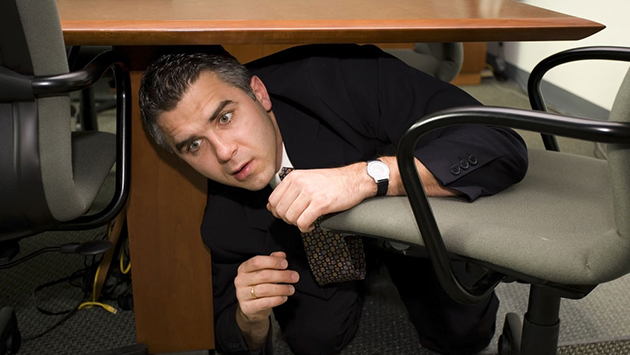 under-desk