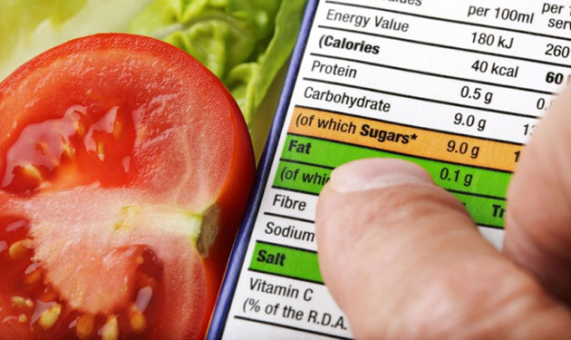 nutritional information