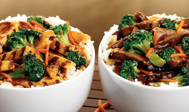 7.  Chicken Teriyaki Bowl