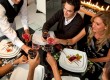 Friends drinking wine