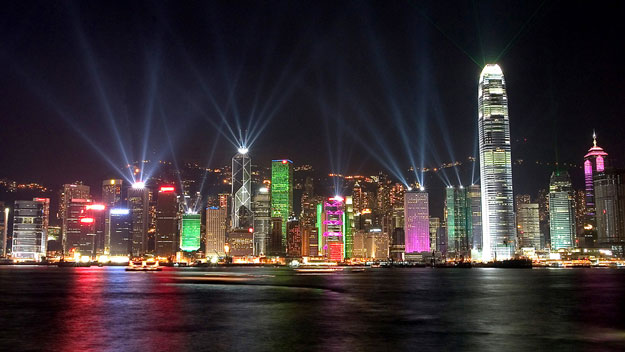 A Symphony of Lights in Hong Kong