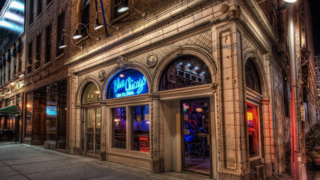 Blue Chicago blues bar