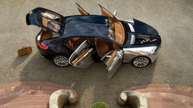 Bugatti Galibier with doors open