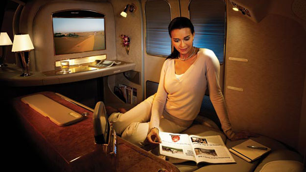 Emirates first class private suites
