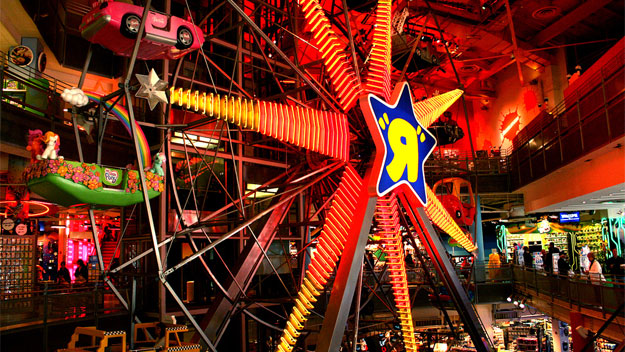 Ferris wheel in Toys "R" Us
