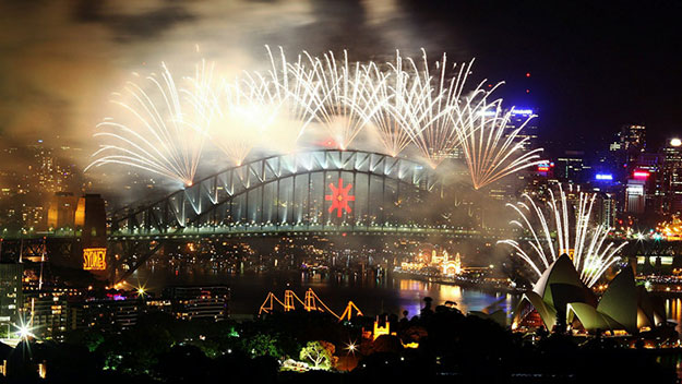 Fireworks in Sydney, Australia