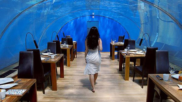 Ithaa underseas restaurant
