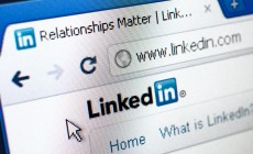 LinkedIn webpage on the browser