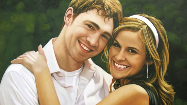 Portrait of couple