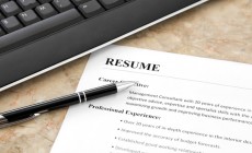 Resume on the table