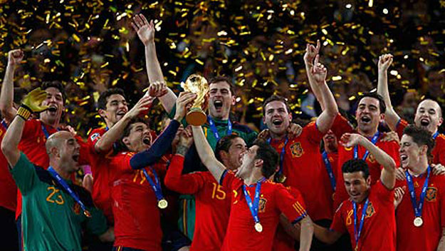 Spain wins World Cup