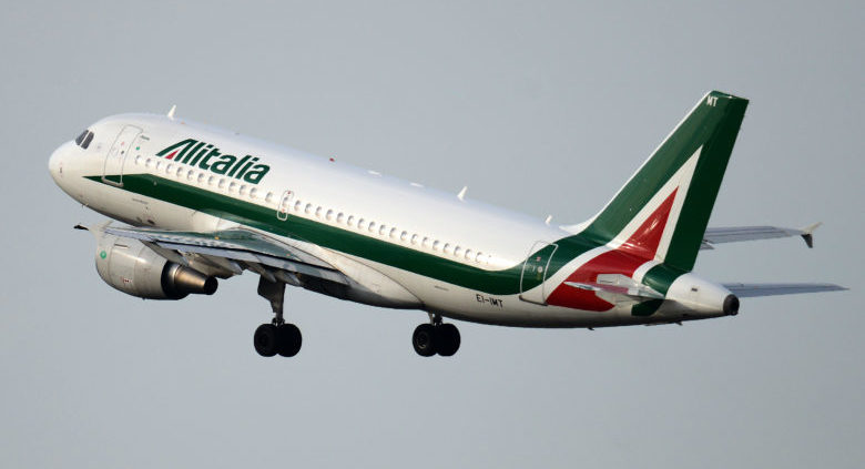 An Alitalia airplane takes off on December 9, 2013 at the Fiumicino airport, near Rome. Italian businessman Antonio Percassi said on December 7, 2013 he will subscribe to troubled airline Alitalia's capital increase for 15 million euros ($21 million) through his Odissea holding company. In a statement Percassi, whose businesses include managing retail brands in Italy and developing commercial property, gave no more details on the move. The troubled company, which is searching for a foreign partner to rescue it, said a capital increase aimed at raising up to 300 million euros ($408 million) had attracted 173 million euros from shareholders so far. The interest shown "should be confirmed in the coming days and at the latest by December 10," Alitalia said in a statement, adding: "There are still the conditions for the capital increase to be completely allocated". AFP PHOTO / GABRIEL BOUYS (Photo credit should read GABRIEL BOUYS/AFP/Getty Images)
