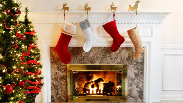 Stockings by the fire