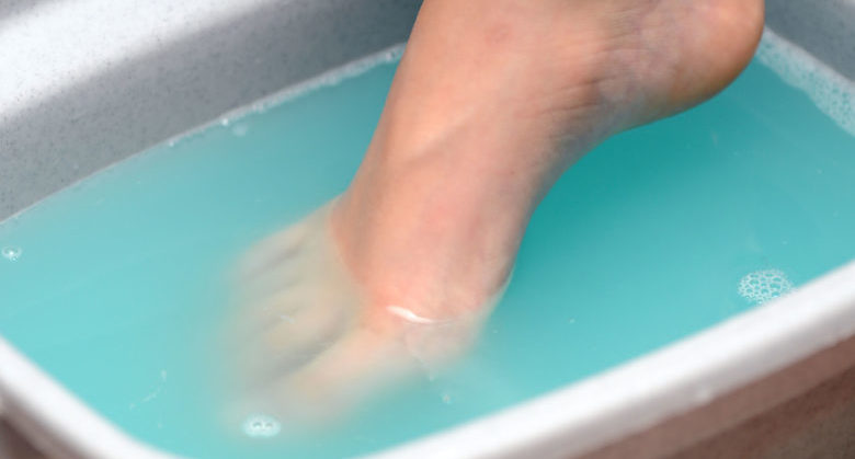 Ноги налитые водой